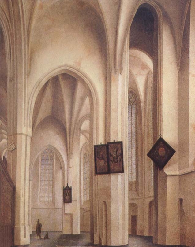 Church Interior in Utrecht